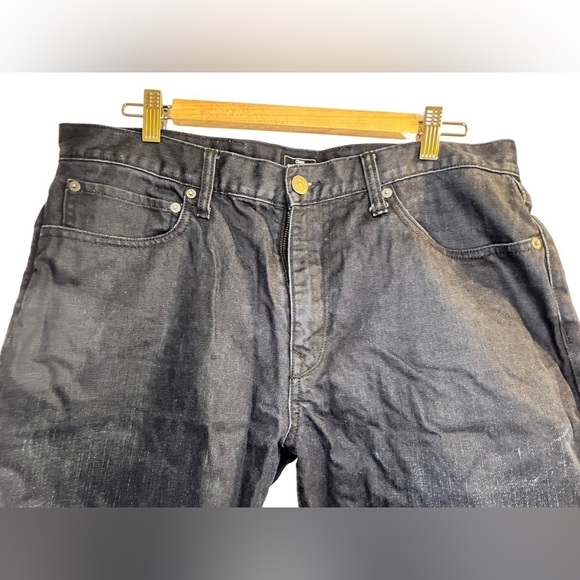 GAP Men’s Jean Shorts Slim Black Size  36/32 - Picture 3 of 5